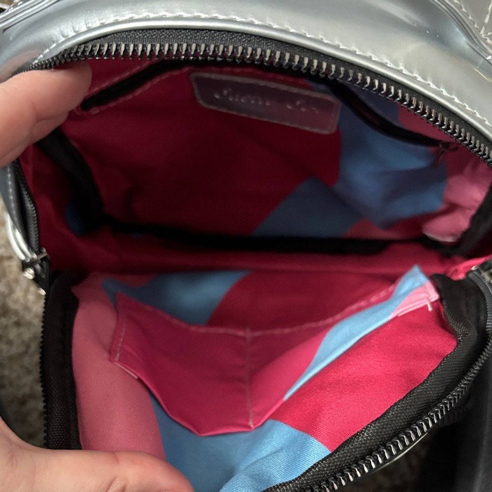 Geodesic Epcot Disney Silver Backpack - image 4